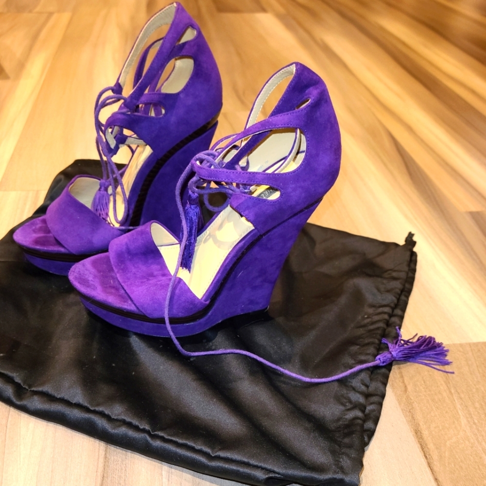 Rachel Zoe suede sandals